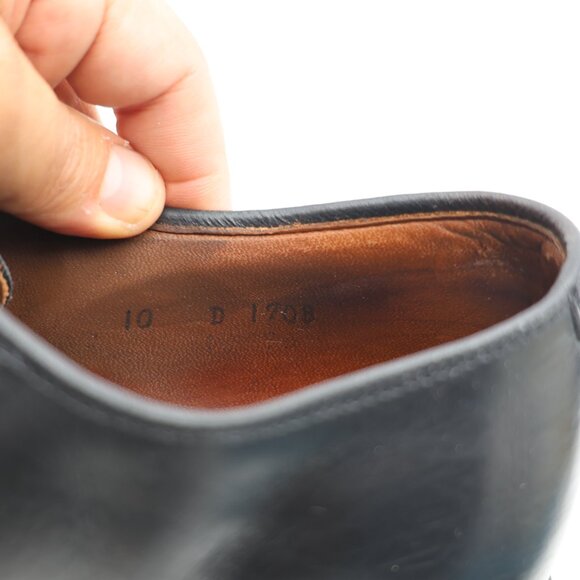 Allen Edmonds Delray Oxford Men\'s Size 10 D Black Split Toe Dress Shoes USA main image 9